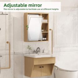 29 in. W Single Sink Floating Vanity Wood Color Bath Vanity with Ceramic Top Unassembled, included Mirror Cabinet $250 Warehouse Address: 2745 Boone s