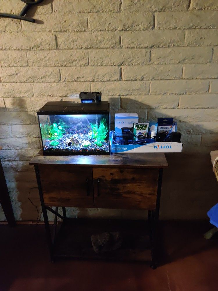 Top Fin Aquarium 5 Gallon Starter Kit +