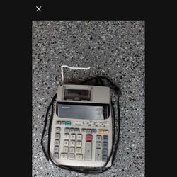 Sharp EL-1801V Ink Printing Calculator