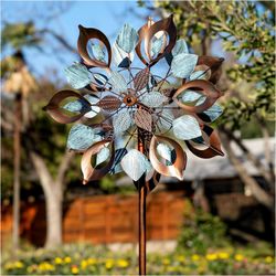 Leaf Openwork Wind Spinner