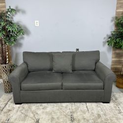 Grey 2 Seater Sofa - Delivery Available