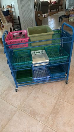 Lakeshore Teacher/Organizer /All Purpose Cart 