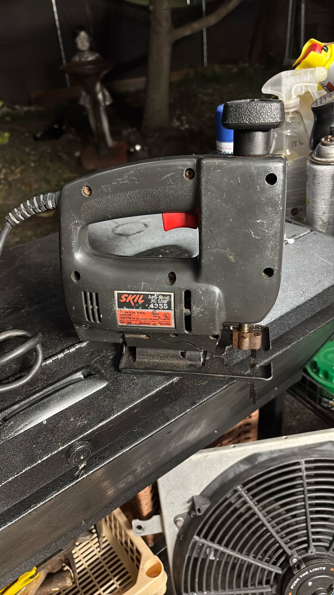 Skill auto scroll jigsaw 4355 double insulated variable speed 45° Tilting foot