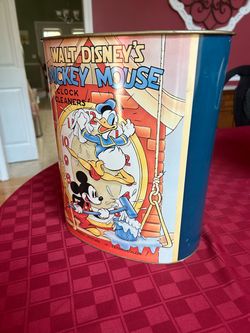 Vintage Disney Mickey Mouse Can.
