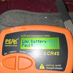 Peak lcr meter lcr45