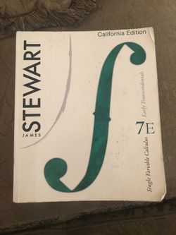 Single Variable Calculus Early Transcendentals 7E California Edition