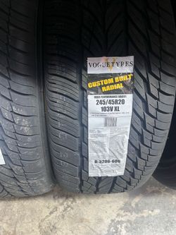 245/45R20 Vogue Tires – Premium Luxury Car Tires
