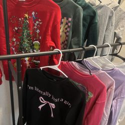 Girl Sweatshirts SZ Large $5 Each