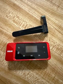 RCA Portable MP3 Player Red