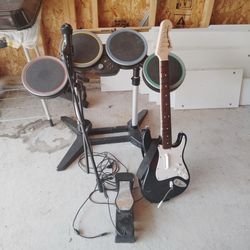 Rock Band Set/No video game