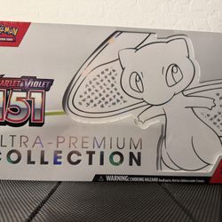 Pokemon TCG 151 Scarlet Violet Ultra Premium Collection UPC NEW