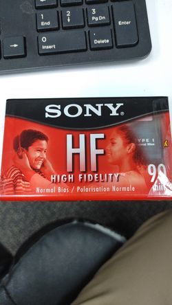 Sony cassette