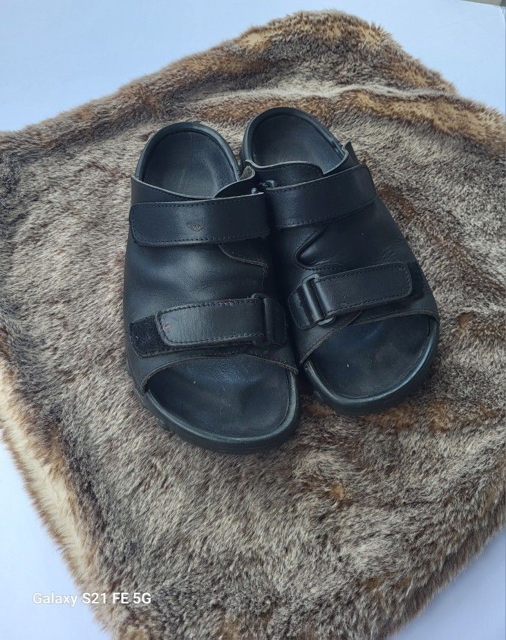 Birkenstock Tatemi 2 Strap Sandals Black Mens 10 Unisex