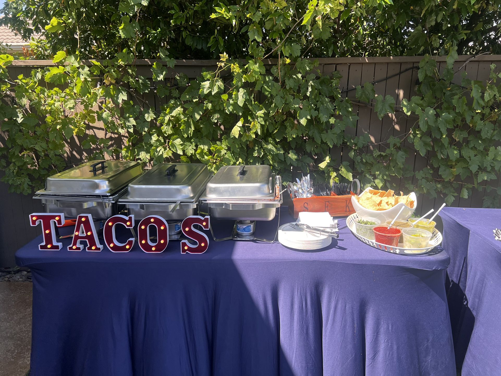 TACOS Light Up Letters