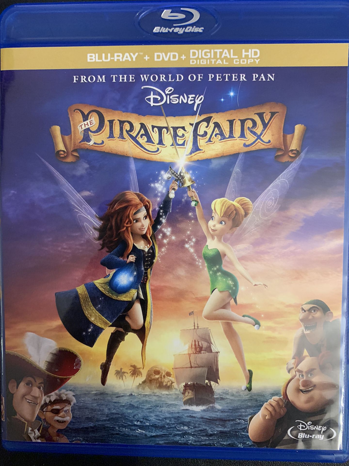 Disney’s The PIRATE FAIRY (Blu-Ray + DVD)