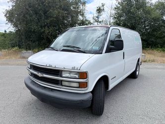 Chevrolet Express Cargo Van White
