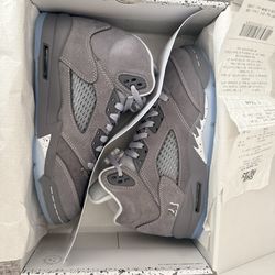 BRAND NEW SZ 11 wolf Grey 5s With Receipt FIRM ON PRICE