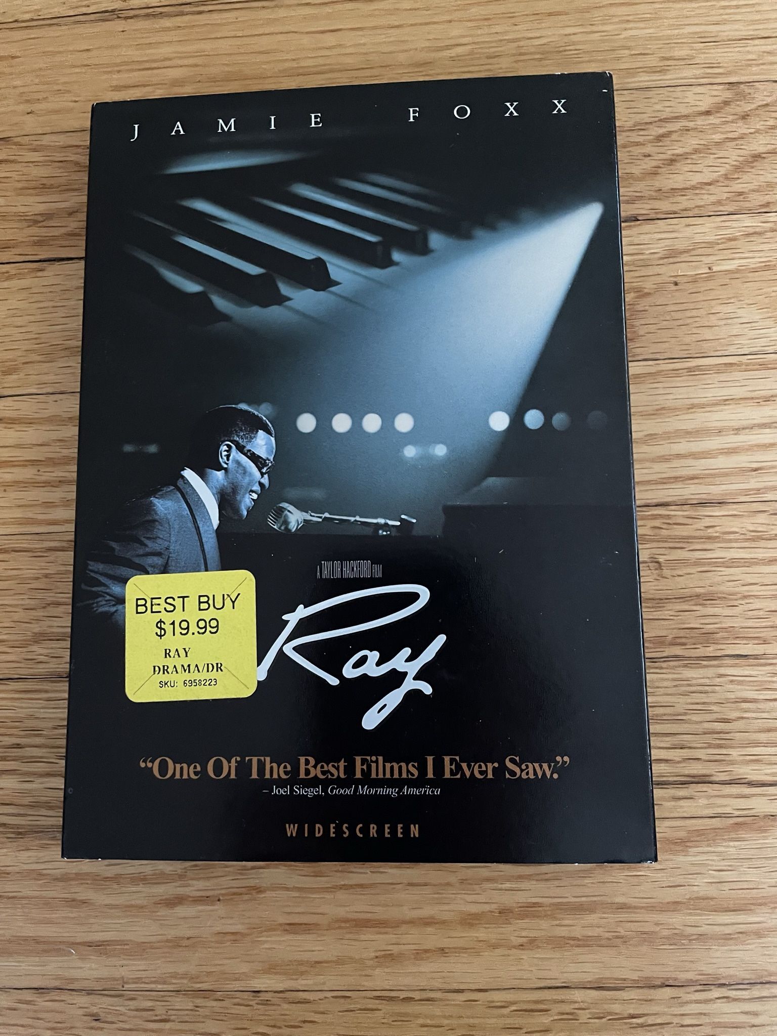 Ray starring Jamie Foxx. all movies buy 2 get 1 free