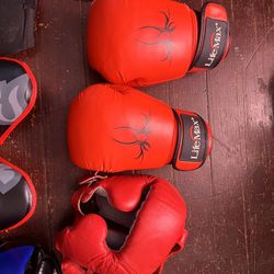 Punching Bag, Boxing Gloves, Muay Thai, Kickboxing 