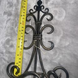 French Country Iron Stand/ Easel