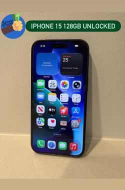 Apple iPhone 15 128GB Unlocked w/ Case📲