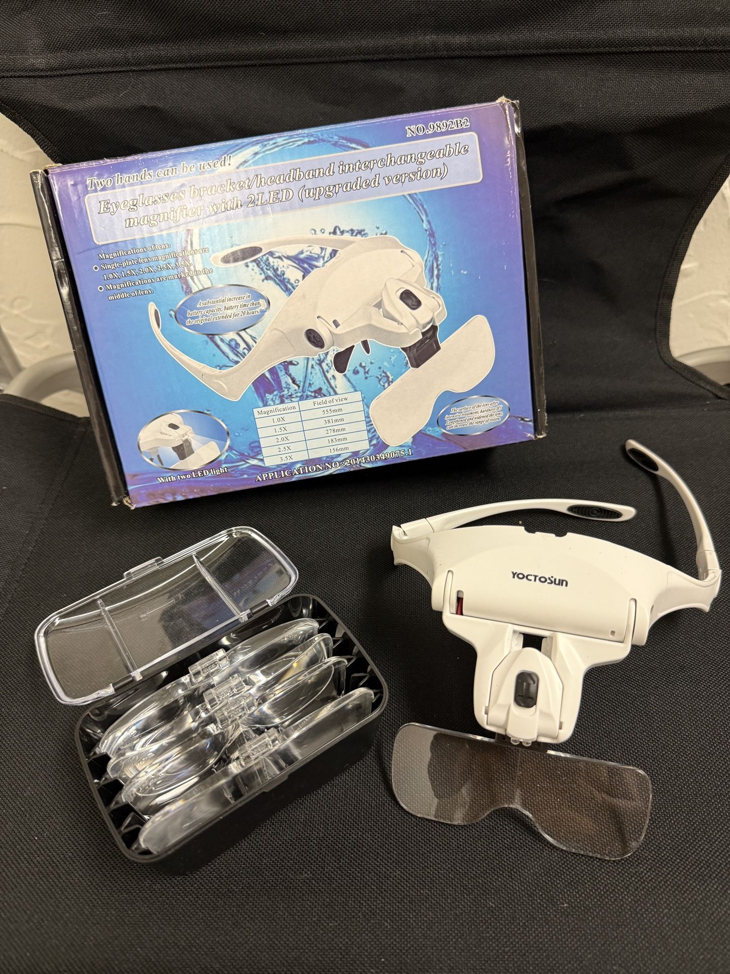 Headset Magnifier Eyeglasses Perfect For Makeup