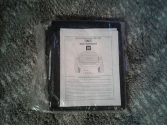 GMC Winterfront Grill Cover,2014 & Up,1500,2500,3500 series,New