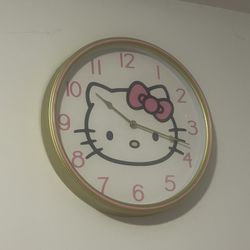 Hello Kitty Wall clock