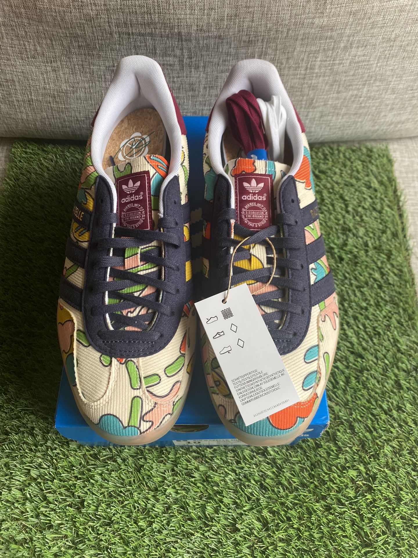 adidas gazelle silver green womens Adidas Gazelle Indoor Sean Wotherspoon