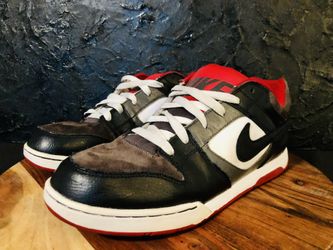 Nike 6.0 Air Twilight Varsity Red Black Grey Size 11