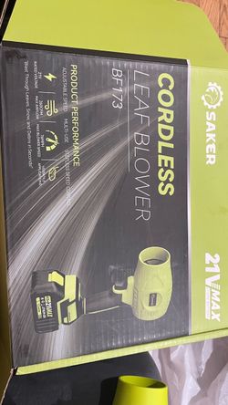 Saker BF173 Cordless Leaf Blower 21V