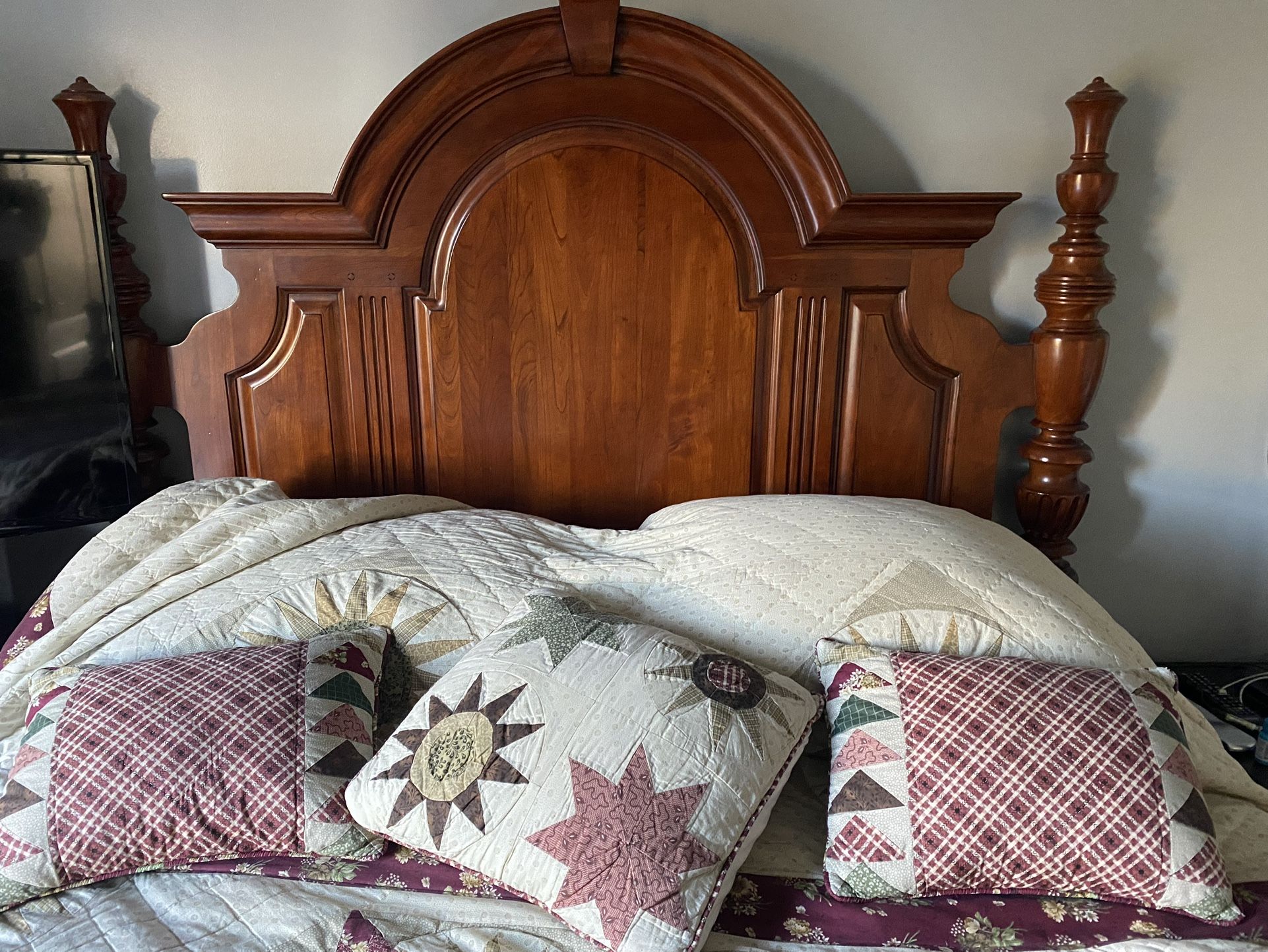 Solid Cherry Bed frame