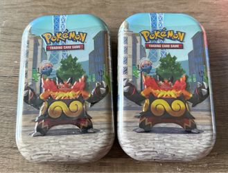 Pokémon Cards in tin