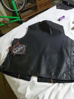 leather vest  renegade