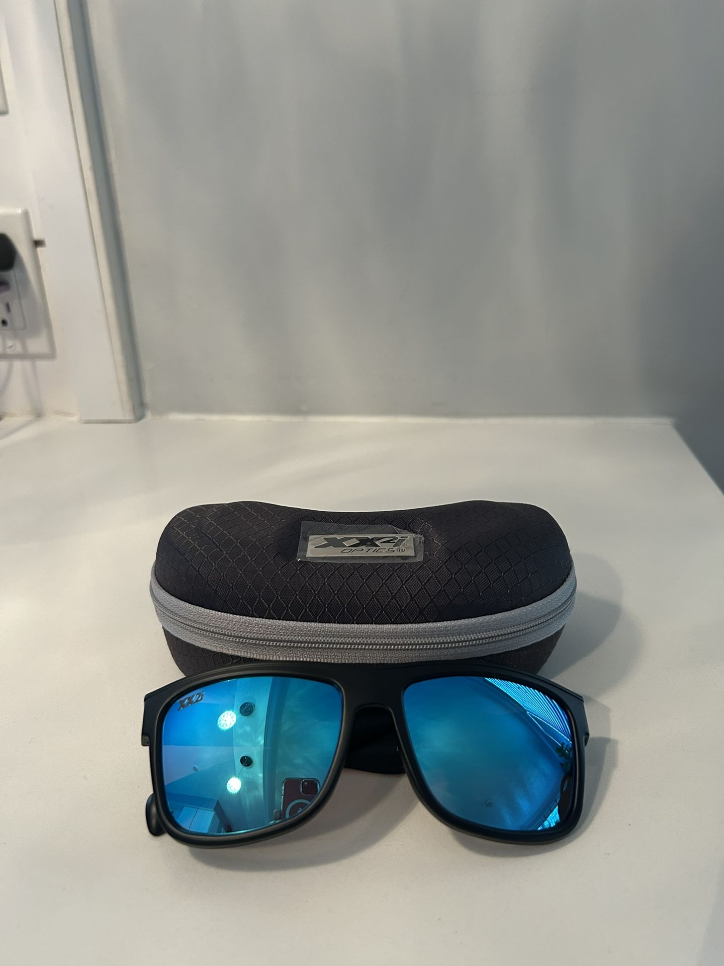 Black And Blue Glasses