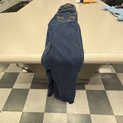 Flared hollister jeans high rise