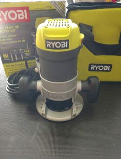 RYOBI 8.5 Amp 1-1/2 Peak HP Router Kit A1
