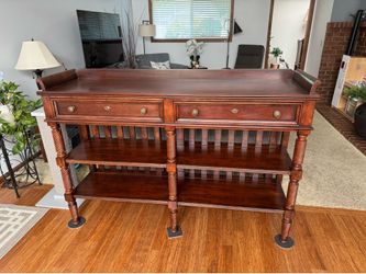 Solid Wood Sideboard Cabinet