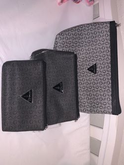 Guess makeup bag bundle all new all for $15