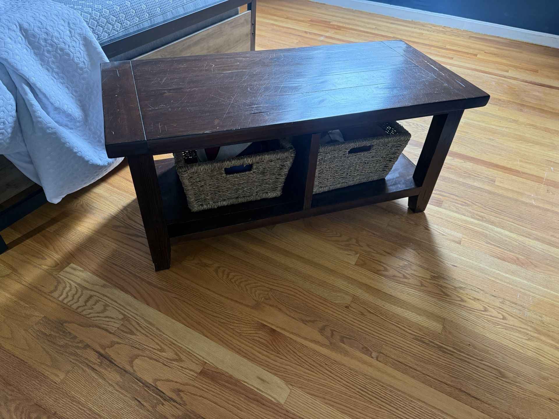Table With Baskets