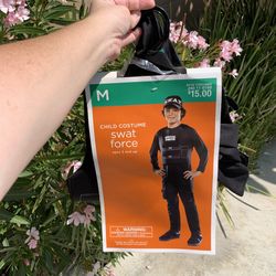 Boys Child Halloween Swat Force Costume Medium