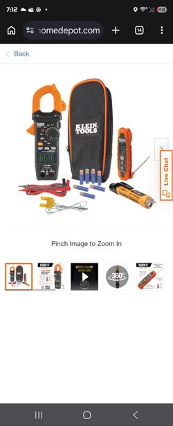 Clamp meter kit KLEIN TOOLS