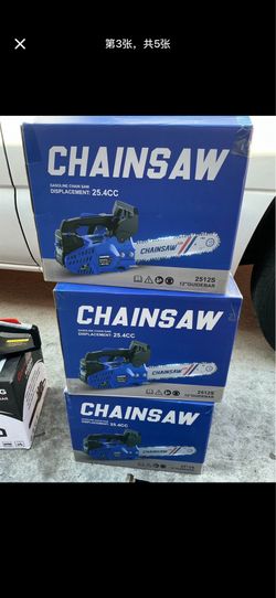 62cc 12 Inch Inch Powerful Gasoline Powered Chainsaw, 2-stroke 3.0 Horsepower Handheld Cordless Gasoline Chainsaw, 20 Inch Guide Plate, Suitable for T