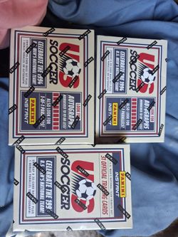 Panini Instant US Soccer Trading Card Boxes (3)