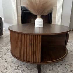 Coffee Table, Round Coffee Table