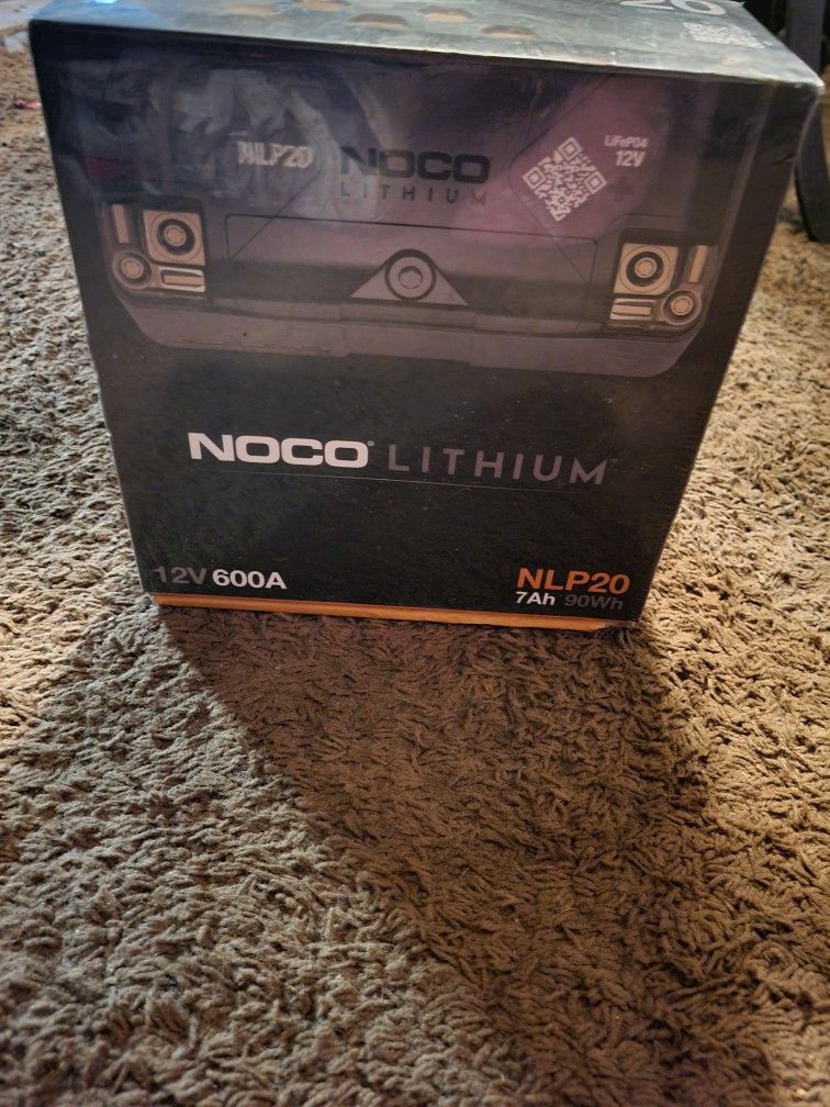Noco Baytery NLP20 12v600A Brand New. Still In The Plastic