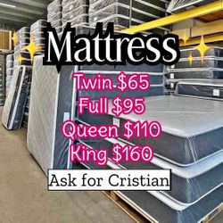 New Mattresses  Twin mattress Full mattress Queen mattress  King mattress  Colchones nuevos  Beds 