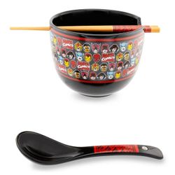 Marvel BPA-Free Tableware Bowls, Ceramic Red Superheroes, 5x8x7.50 in, 20 oz