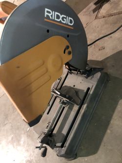 Rigid abrasive chop saw