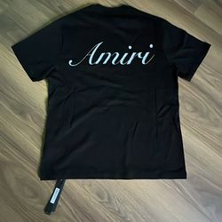 Amiri logo print tee